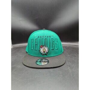 Boston Celtics 950 9FIFTY Headline Flat Brim Snapback NBA Brand New Tags NWT